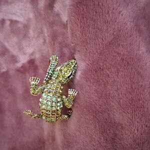 Crocodile gold bracelet